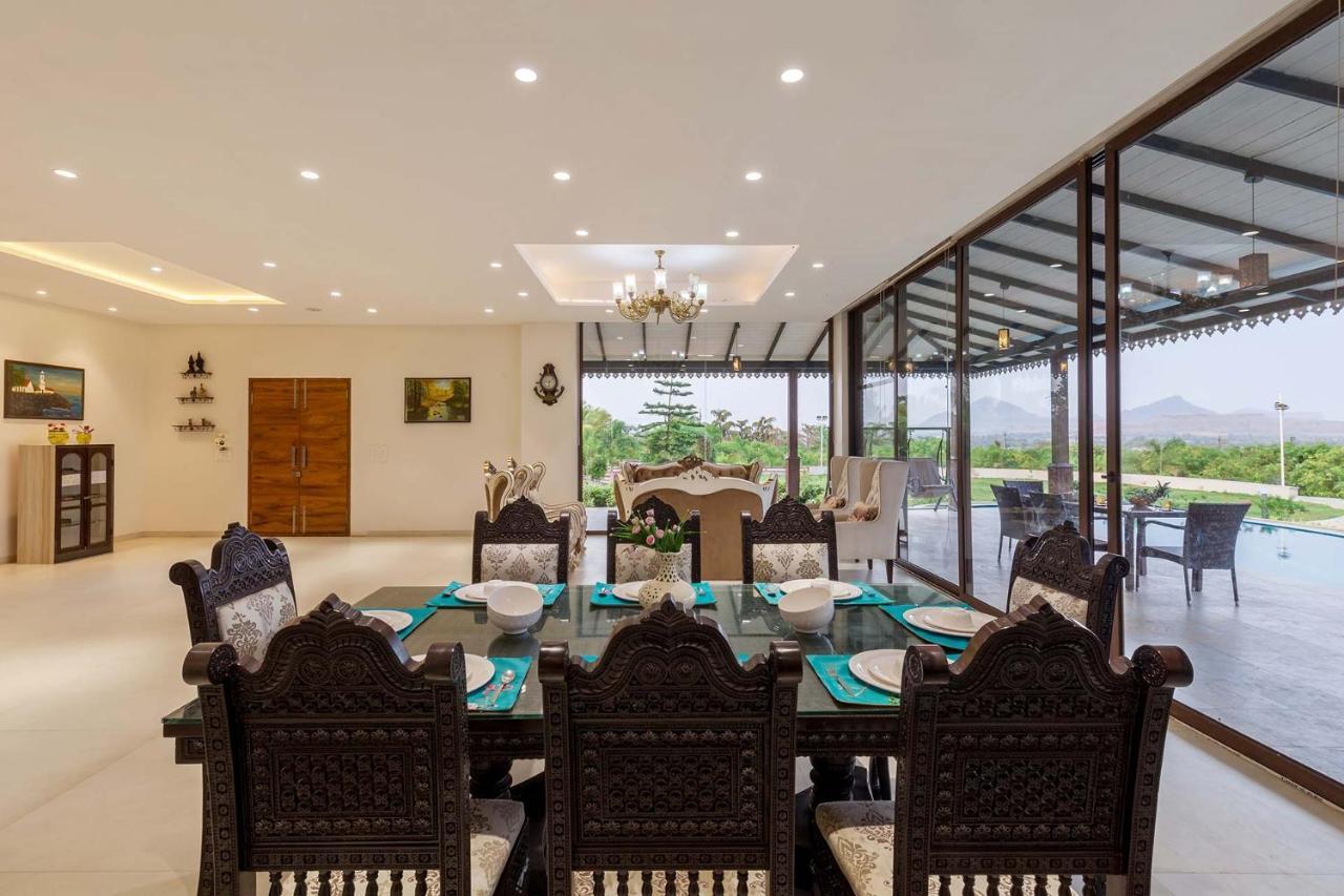 Villa Casa Del By Stayvista - Orchards Oasis With A Pool, Spacious Lawn, Terrace & Indoor Games