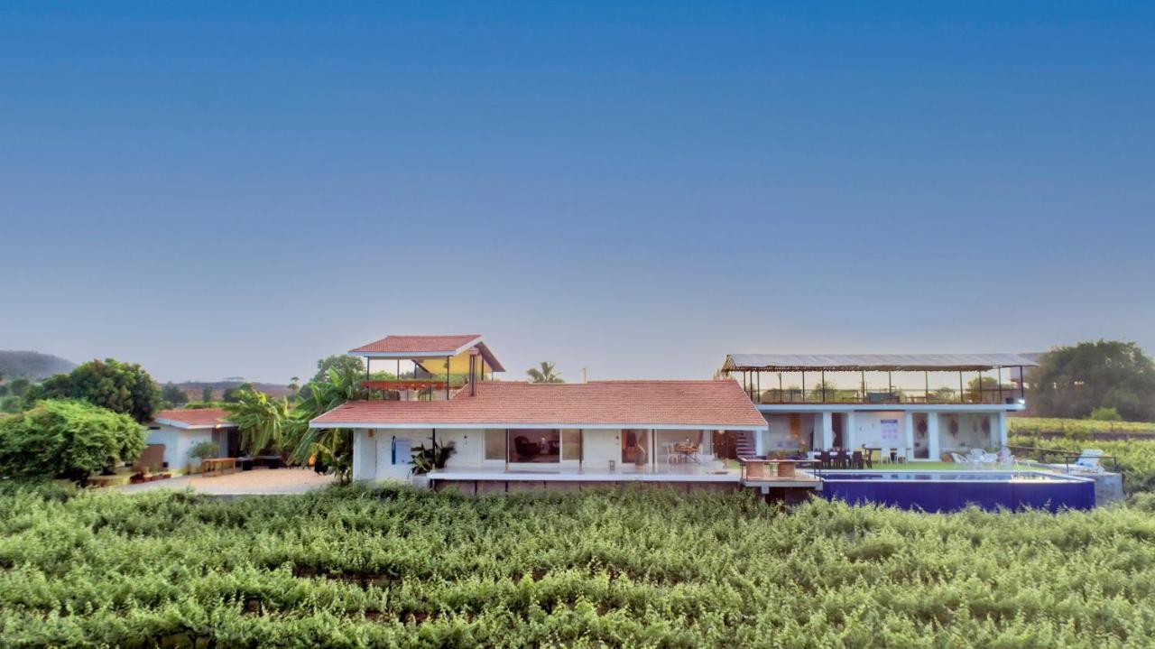 Saffronstays Onellaa, - Infinity Pool Surrounded By A Vineyard Villa Nashik