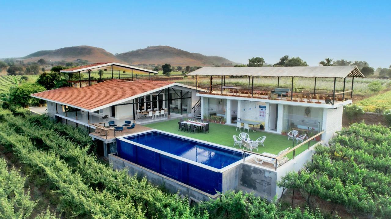 Saffronstays Onellaa, - Infinity Pool Surrounded By A Vineyard Nashik
