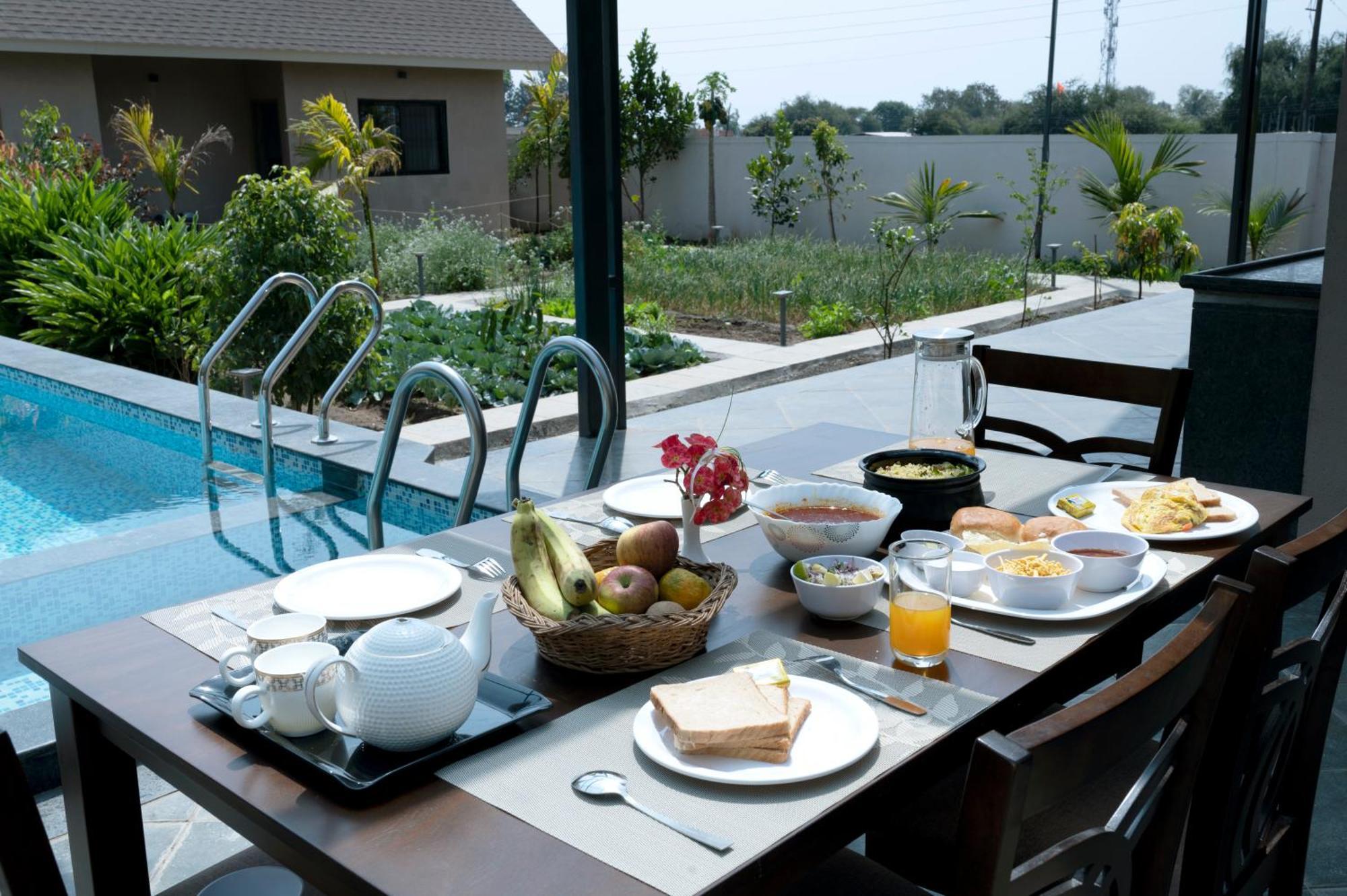 Saffronstays Eden, - Pet-friendly With Pool, Jacuzzi & Grape Farm Villa
