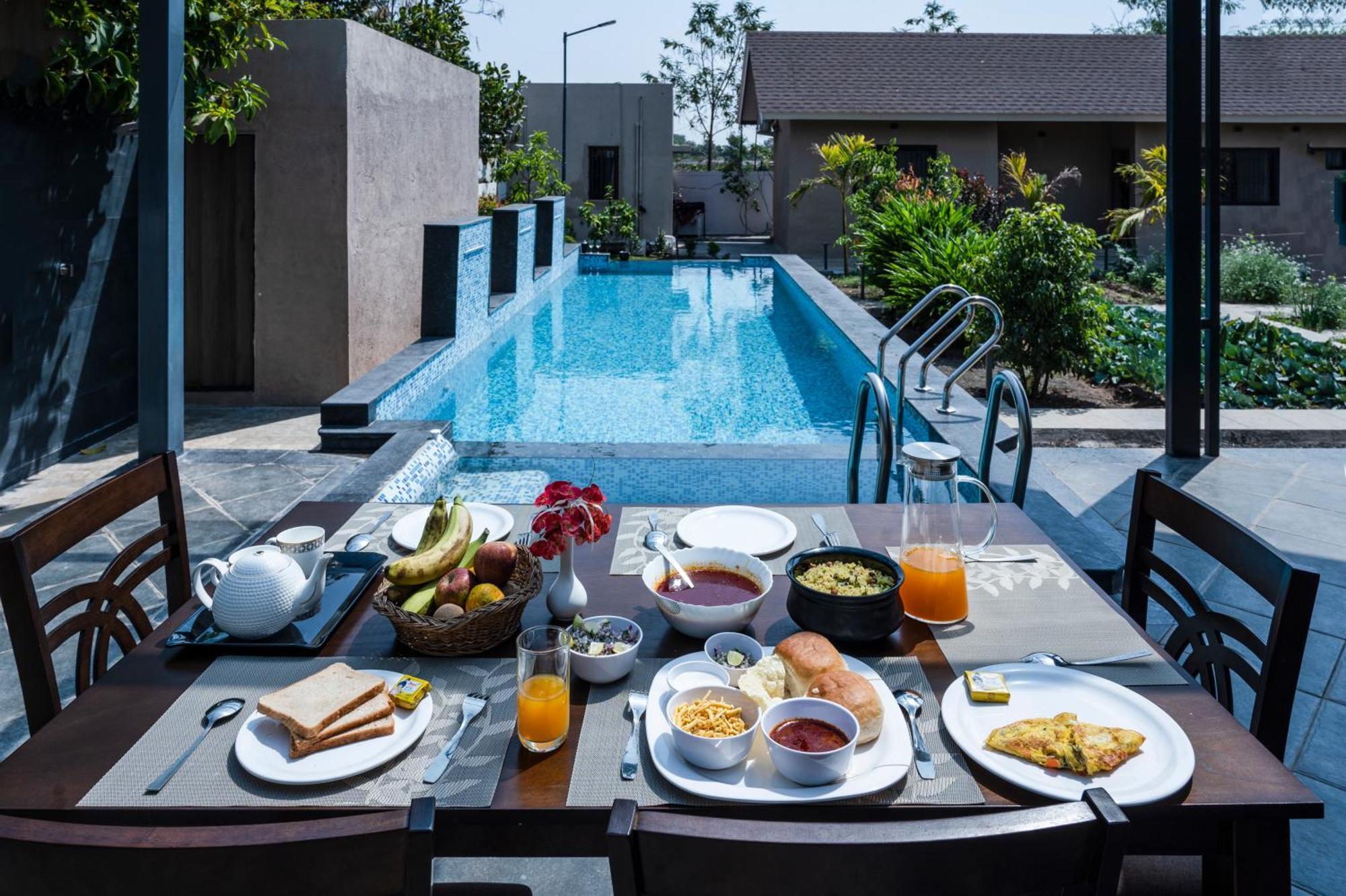 Saffronstays Eden, - Pet-friendly With Pool, Jacuzzi & Grape Farm Villa *