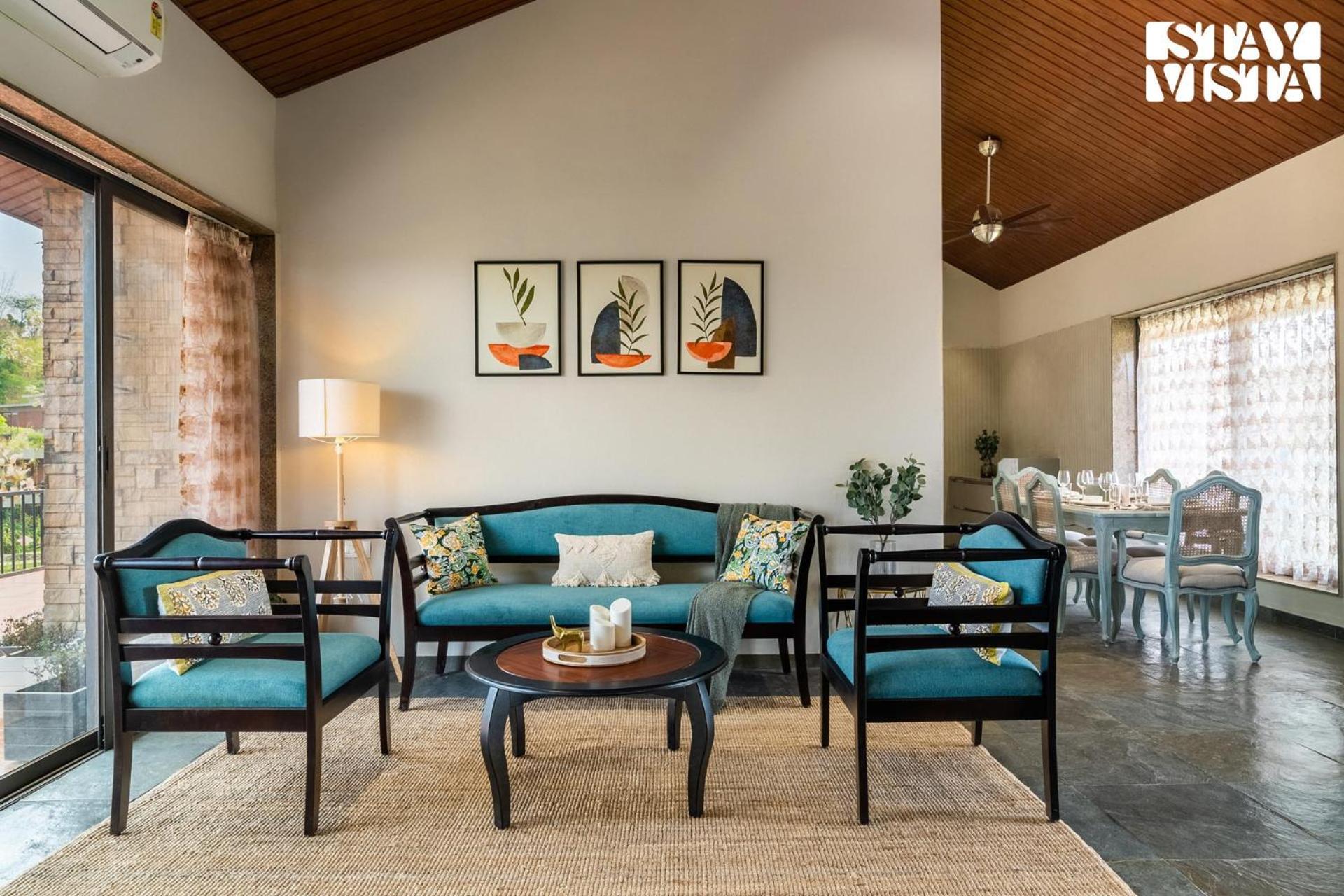 Stayvista's Cerenity Castle - Lakeside Haven With Hill-view, Terrace & Indoor Entertainment *