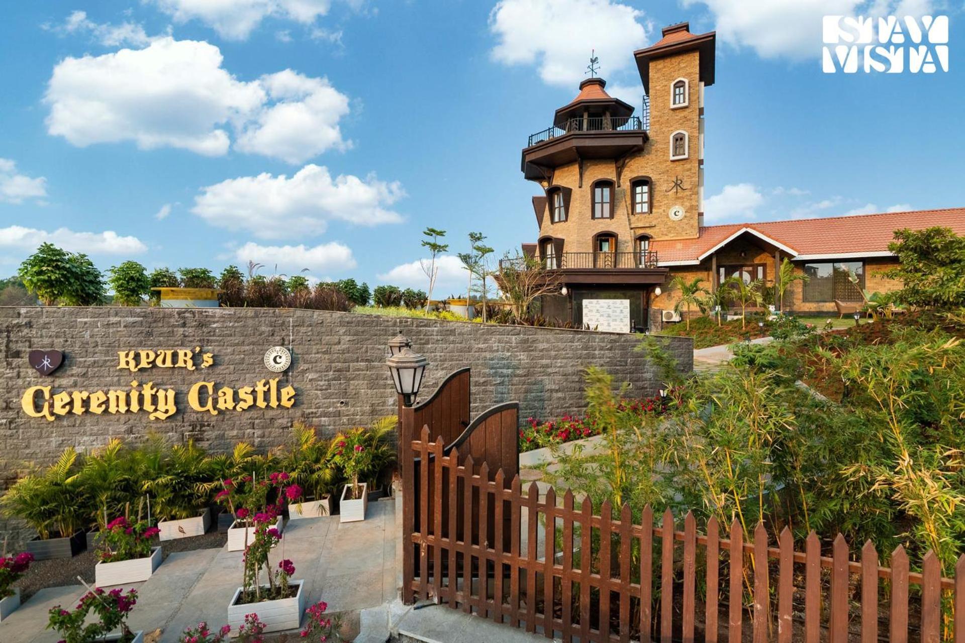 Stayvista's Cerenity Castle - Lakeside Haven With Hill-view, Terrace & Indoor Entertainment Villa Nashik