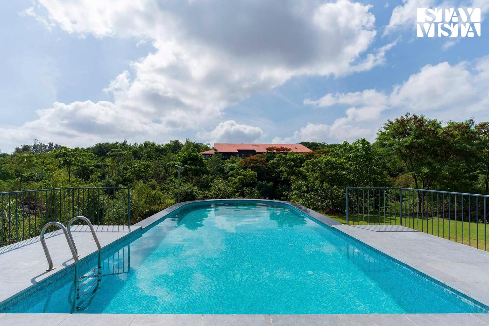 Villa Stayvista's Celeste - Hill-view Retreat With Infinity Pool