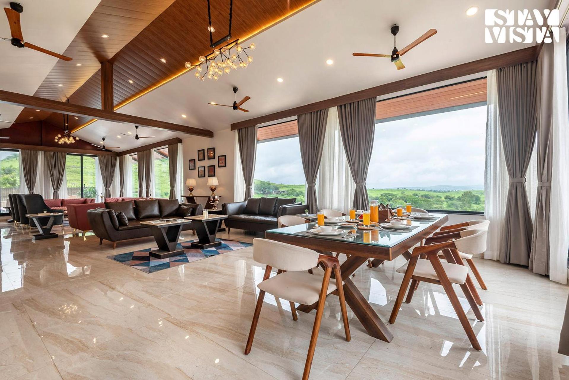 Stayvista At Whispering Meadows - Pool, Ac & View