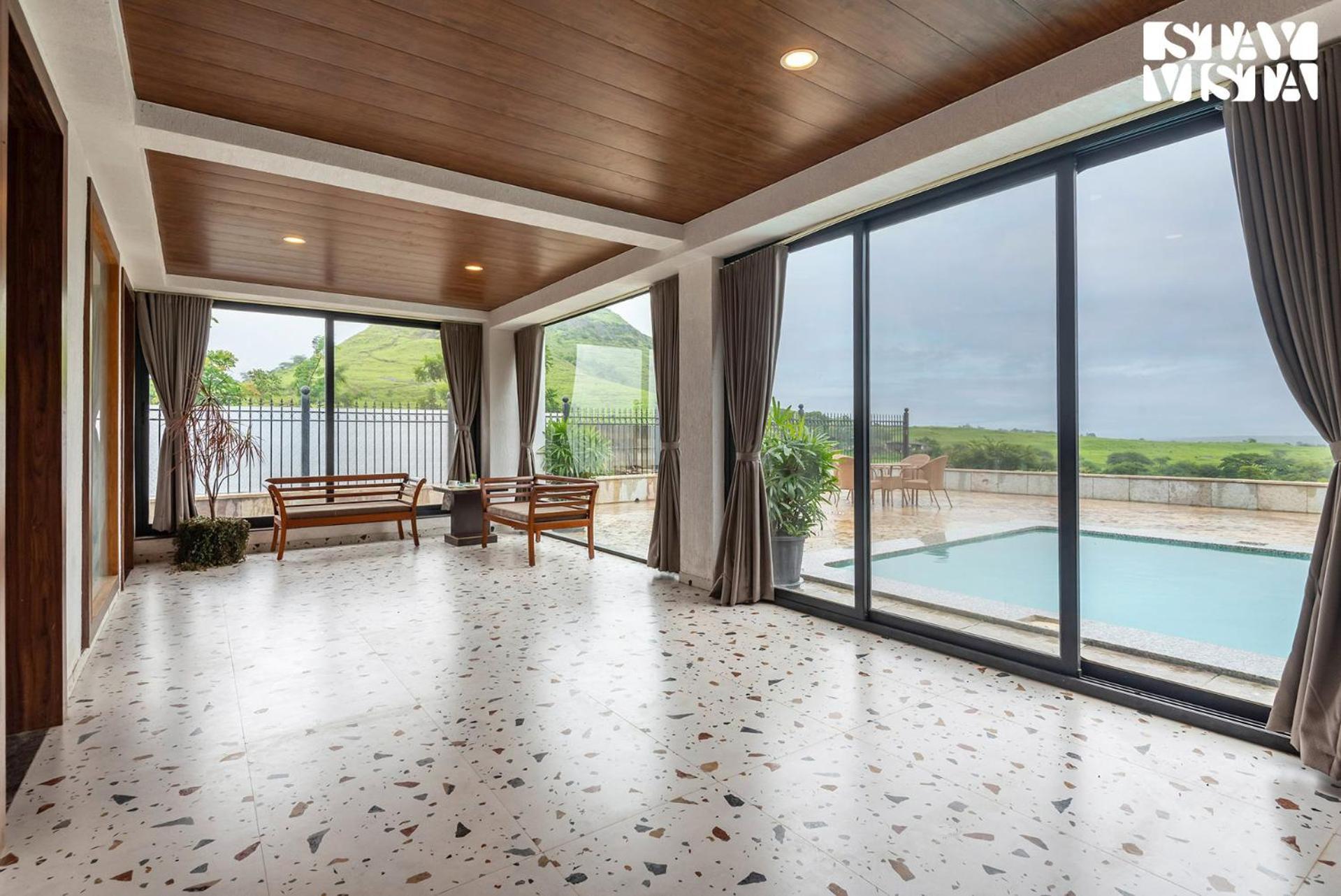 Stayvista At Whispering Meadows - Pool, Ac & View