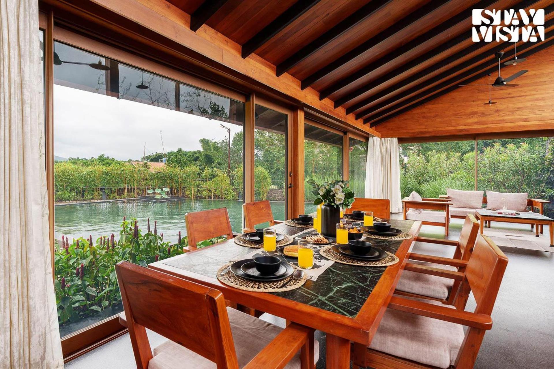 Villa Stayvista At Stonescape With Pool, Lawn & Mountain View